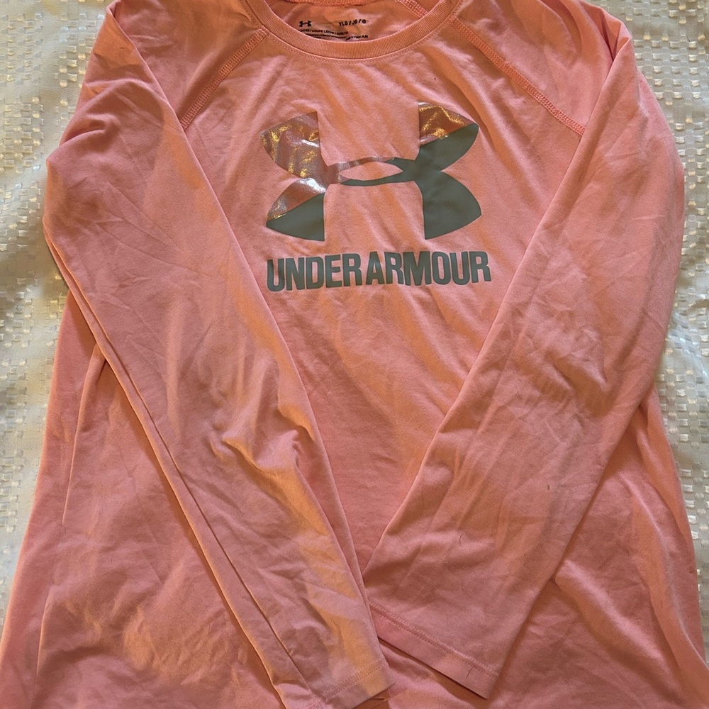 Under Armour Coral HeatGear Top